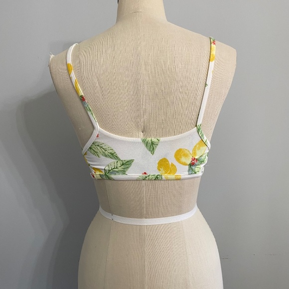 FOR LOVE & LEMONS LEMON PRINT BRALETTE - Picture 3 of 4